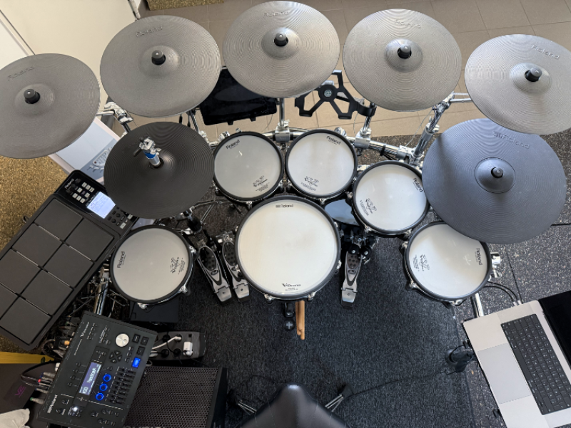 Mein Roland E-Drum-Set „TD-30KV mit TD-50DP“